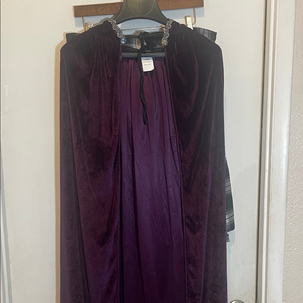 Purple cape